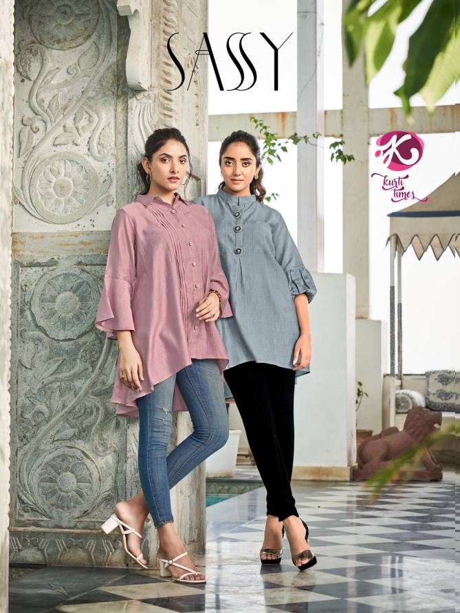 Sassy Kurti Times Party Wear Wholesale Short Top Collection